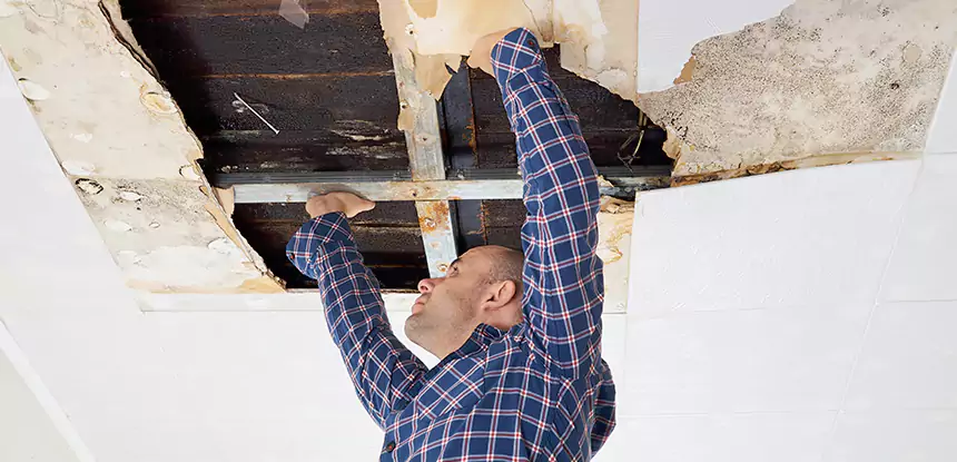 Attic Wood Rot Repair in Dahlonega