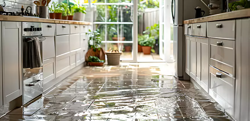 Kitchen Water Mitigation Services in Dahlonega
