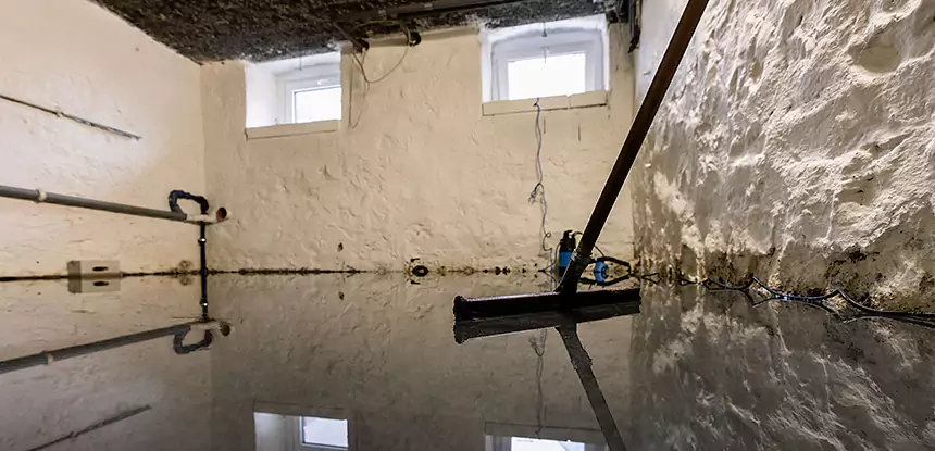Basement Water Cleanup in Dahlonega