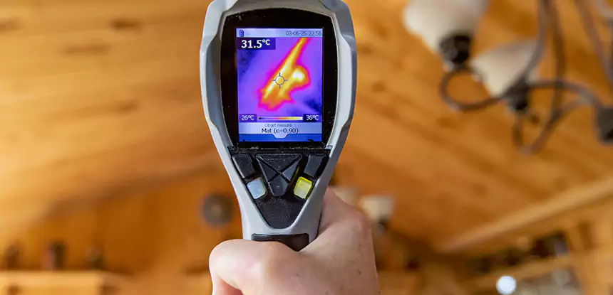 Infrared Camera Roof Leak Detection in Dahlonega