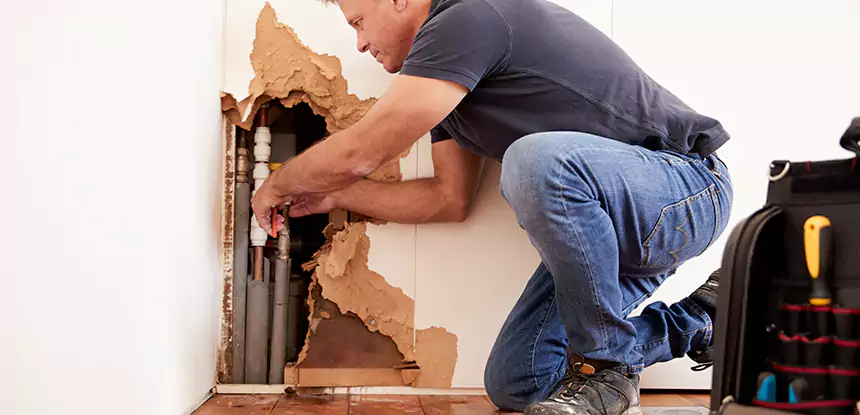 Broken Pipe Water Damage Repair in Dahlonega